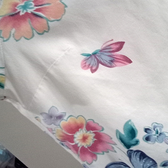 Vintage Butterfly  Grannie-core Short sleeve Top - Picture 4 of 12